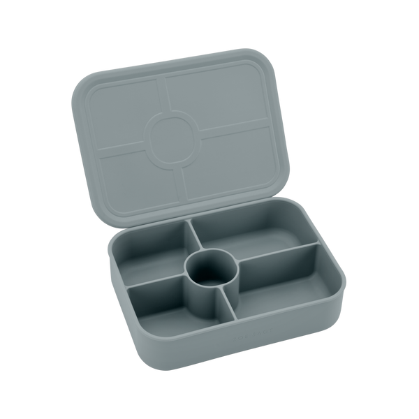 Silicone Bento Lunch Box 5 Compartment | Mountain Mist