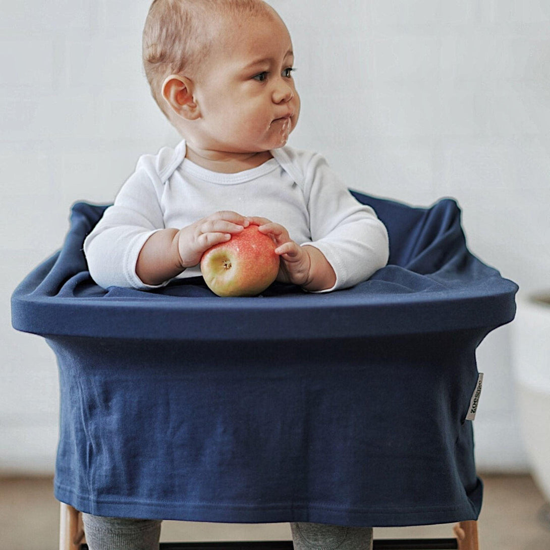 Baby carrying apple in 5 -1 Blue Mama Cover 
