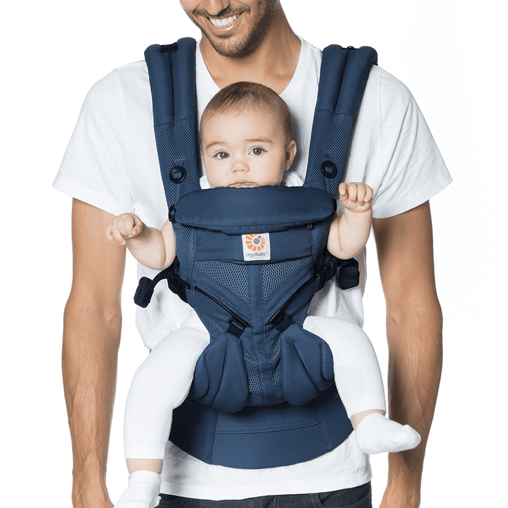 Ergobaby All Position OMNI 360 Cool Air Mesh Baby Carrier - Midnight B –  Zoesage