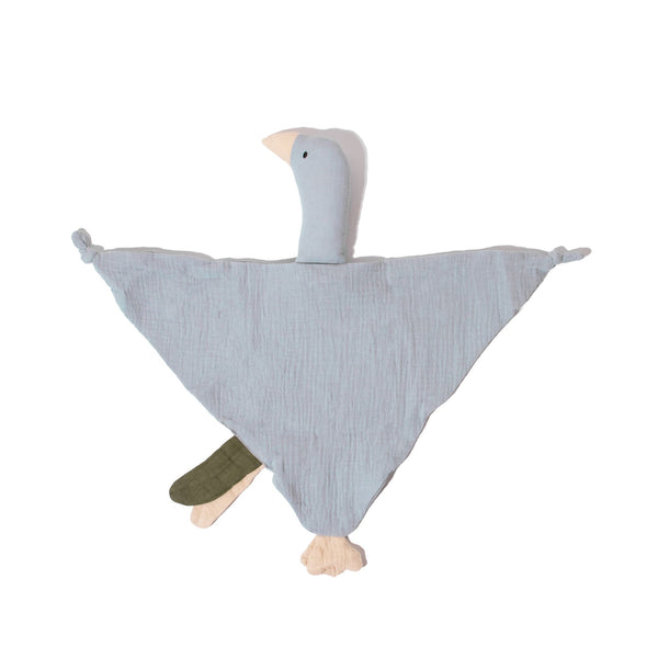 Baby Goose Security Comforter Blanket | Aluminium