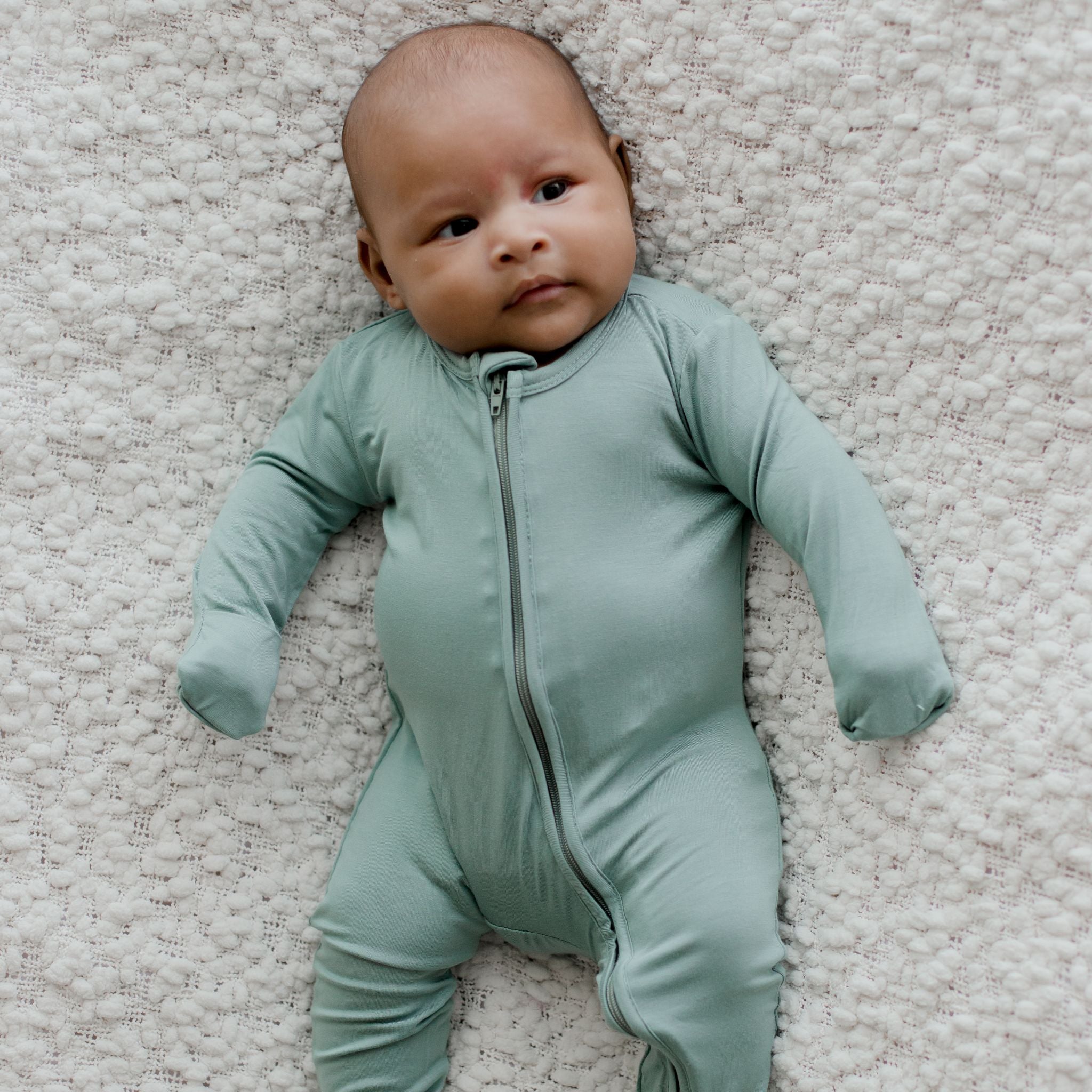 Green romper baby store boy