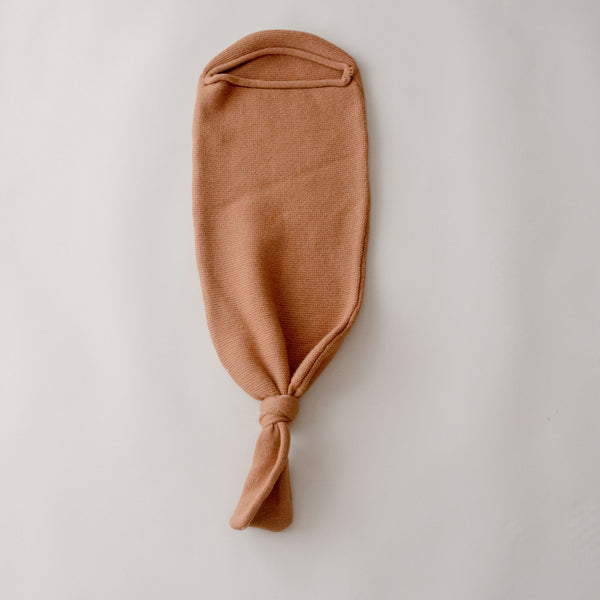 Merino Wool Knitted Dreamtime Cocoon Pod | Savannah Rust