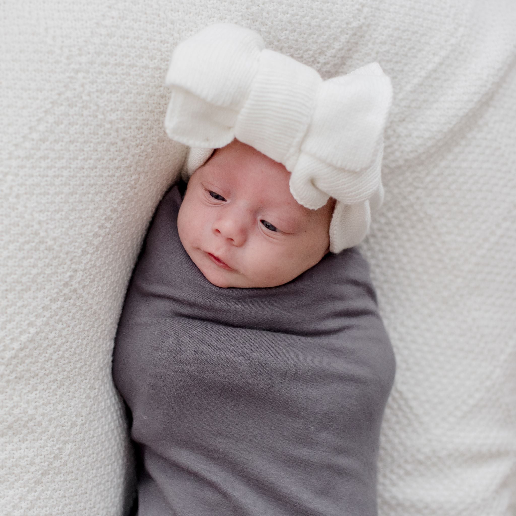 Stretchy Swaddle Baby Wraps - Storm Grey