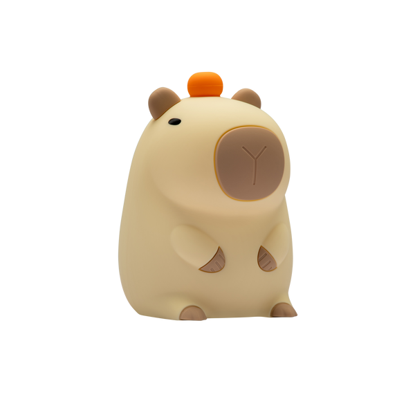Capybara LED Night Light USB Rechargeable Animal Touch Control Lamp