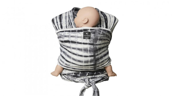 Hug-a-Bub Organic Pocket Baby Wrap / Carrier - Watercolour Charcoal-Zoesage