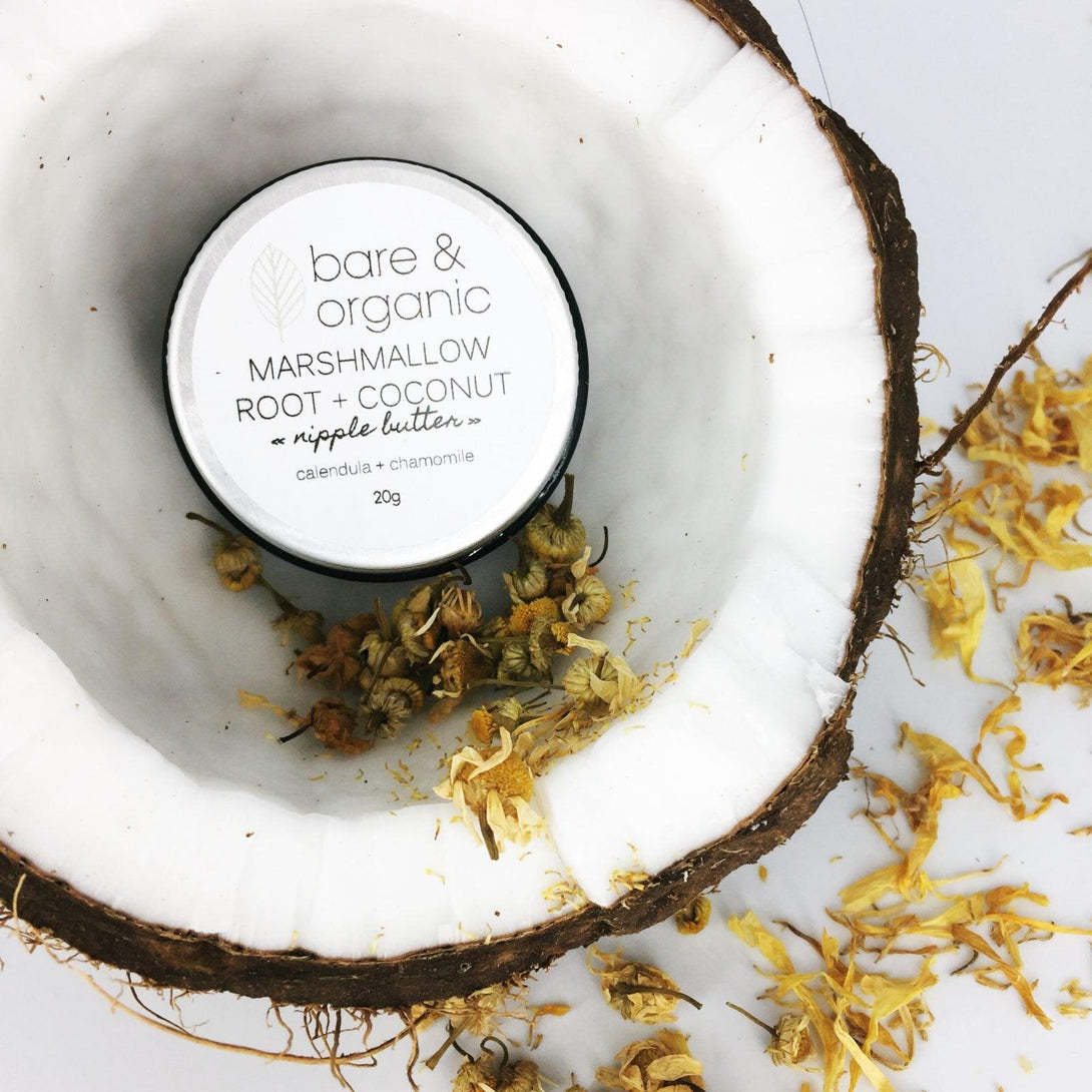 Coconut and Marshmallow Root Healing Balm