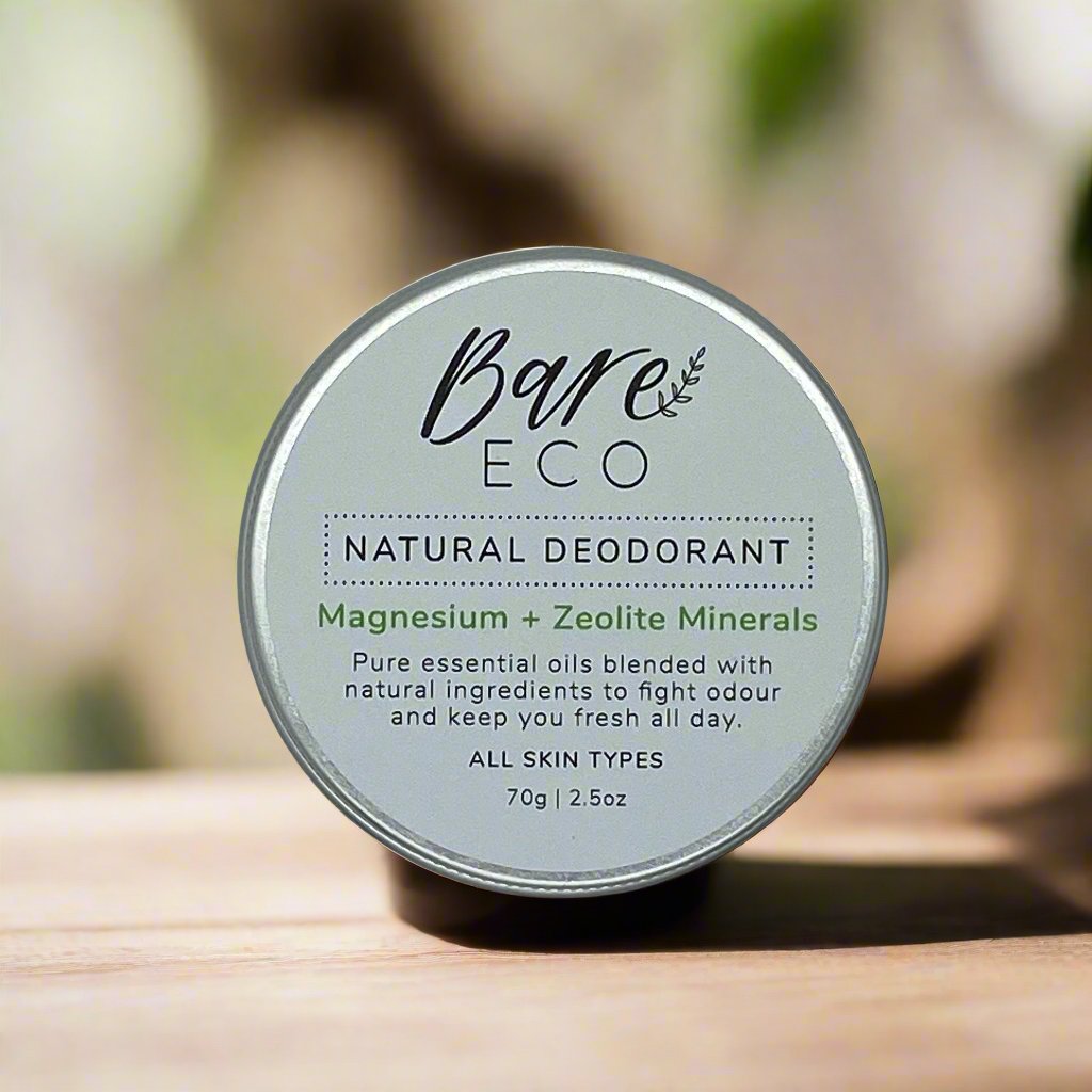 Bare Eco - Magnesium & Zeolite Natural Deodorant - Zoesage