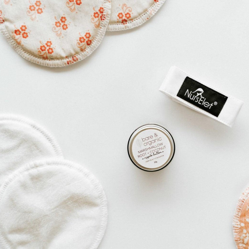 Breast of Three Bundle | NursElet | Breast Pads | Healing Balm