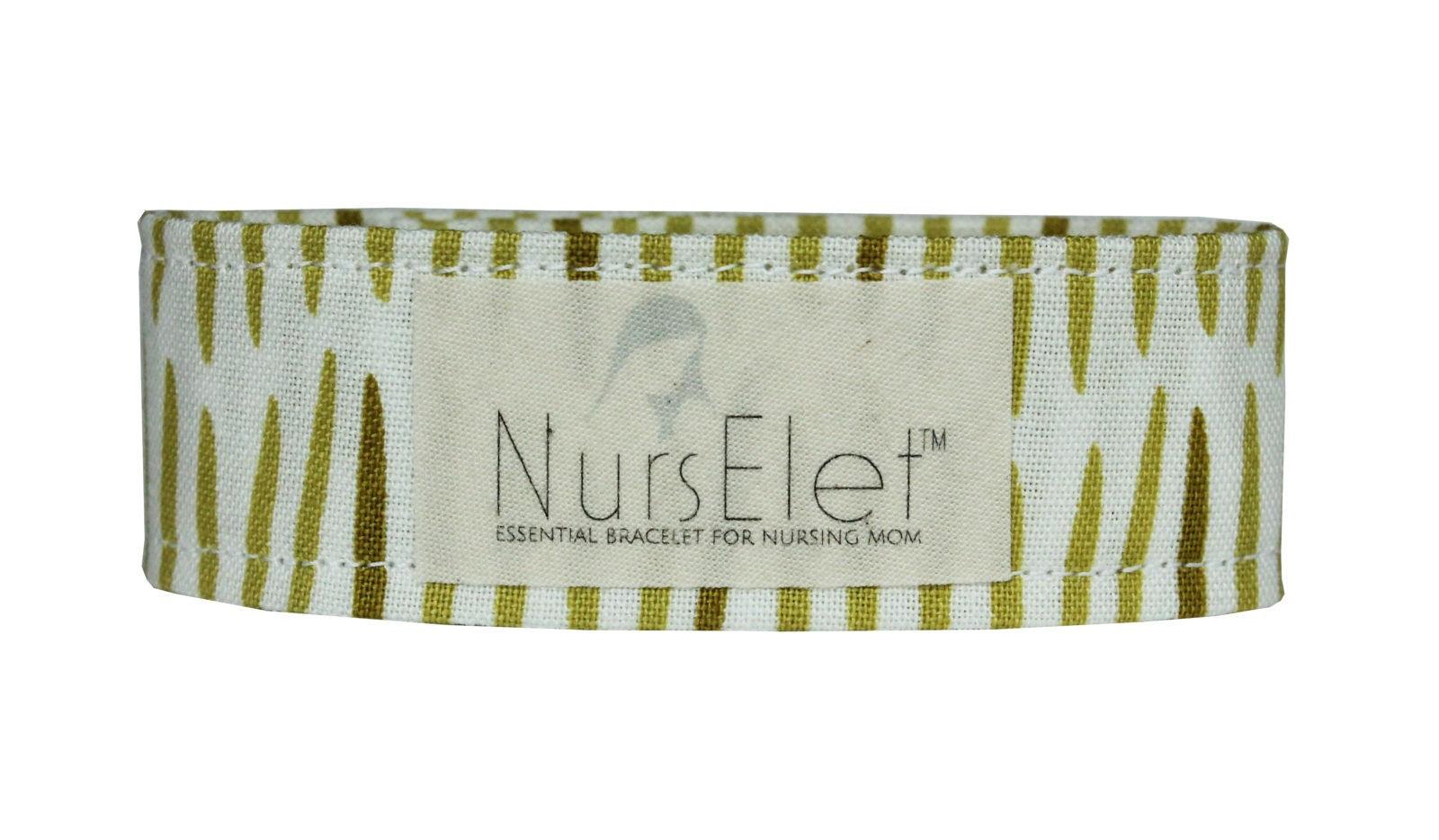 Nursing Bracelet in white and yellow color