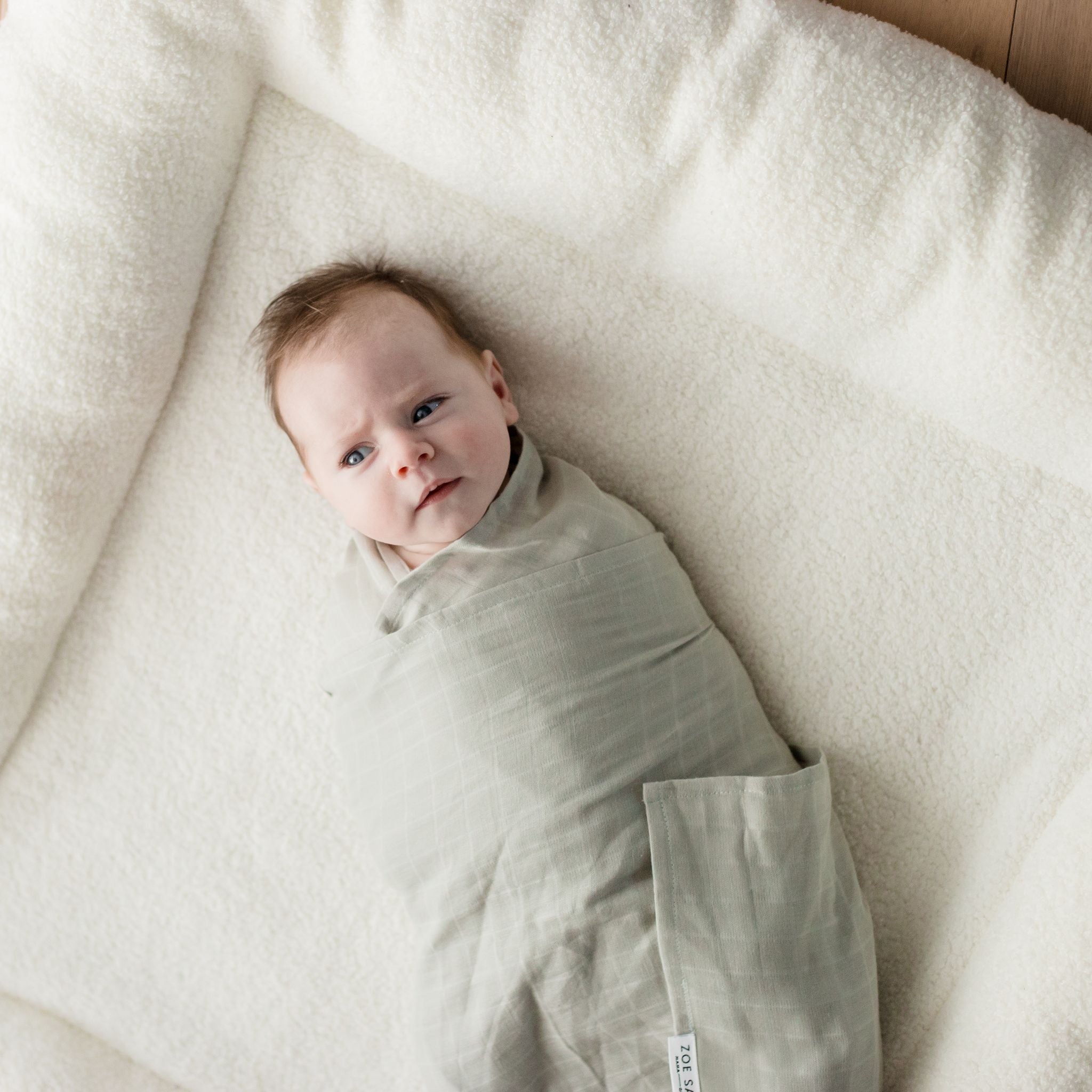 Sage hot sale green swaddle