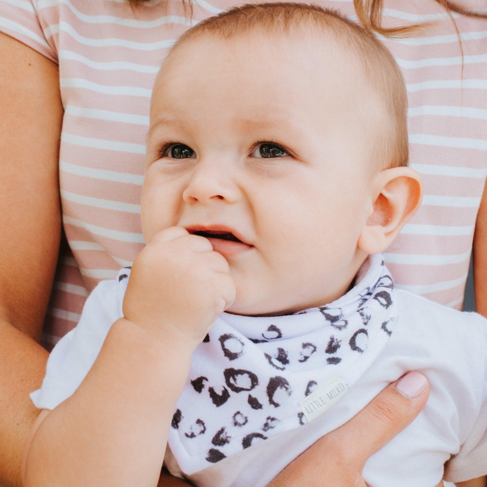 Little Leopard Dribble Bib - Zoesage