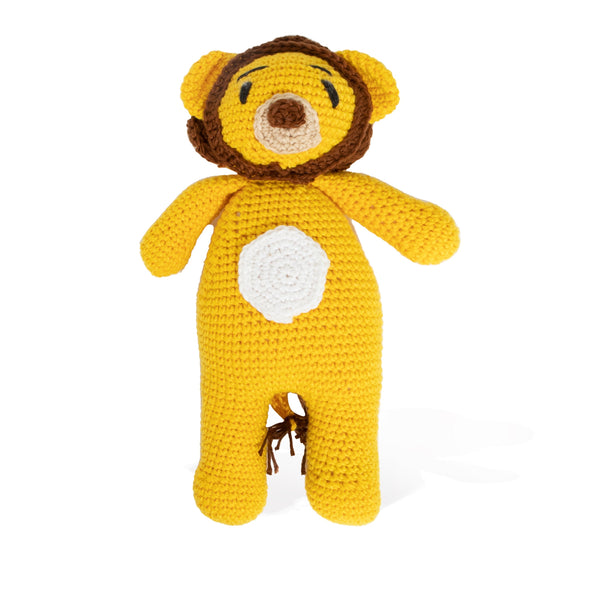 Hand Knitted Animal Doll | Ricky the Lion