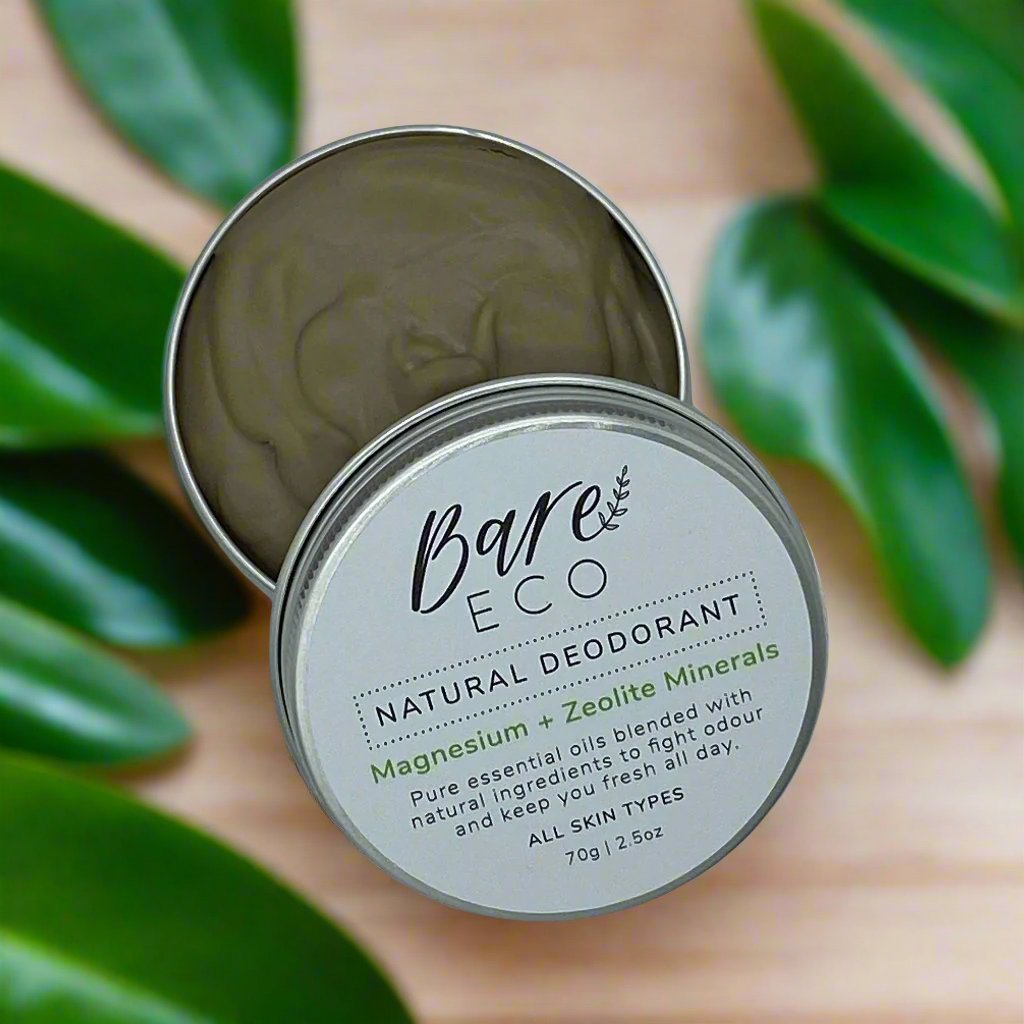 Bare Eco - Magnesium & Zeolite Natural Deodorant - Zoesage