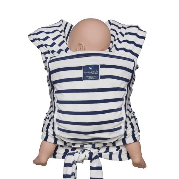 Hug-a-Bub Organic Pocket Baby Wrap / Carrier - French Sailor-Zoesage