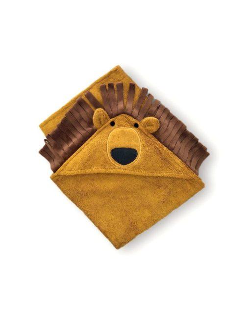 Lion Hooded Baby Towel & Mitt – MARTIN - Zoesage