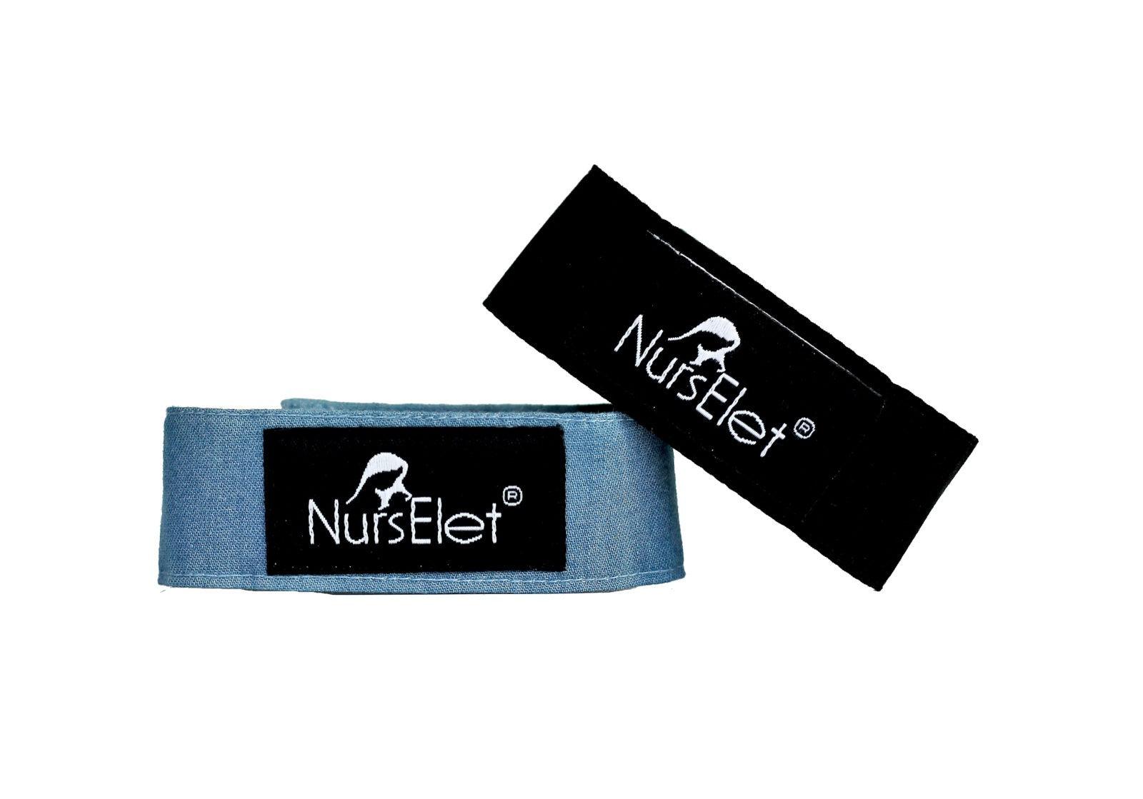 Nursing Bracelet in blue and black