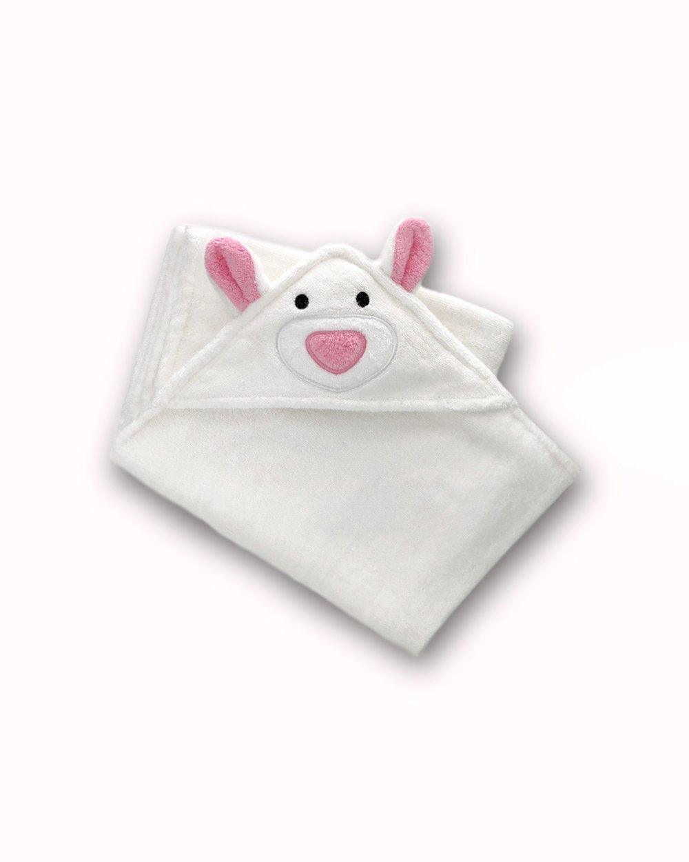 Sheep Hooded Baby Towel & Mitt - VEGA